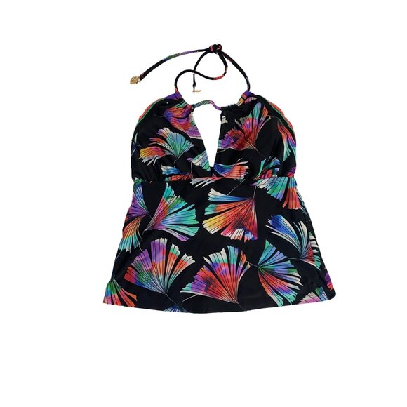 La Blanca Women's Multi Deliux Multi Tan Tankini - 8 - Picture 1 of 8